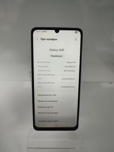 Б/в Мобільний телефон Samsung galaxy a06 4/128gb 01-200866810