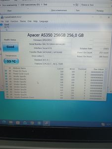 Б/в Ноутбук Lenovo 15/core i3 7020u ddr3/8gb ddr3/ssd 256 gb/*інтегрована 01-200882667