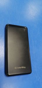 Б/в Повербанк Colorway power bank 10 000 mah slim, black (cw-pb100lpf2bk) 01-200887136