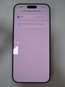 Б/в Мобільний телефон Apple iphone 16 pro max 256gb 01-200830526