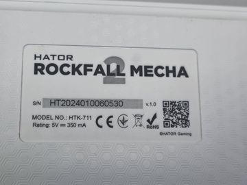 Б/в Клавіатура Hator rockfall 2 mecha tkl 01-200836182