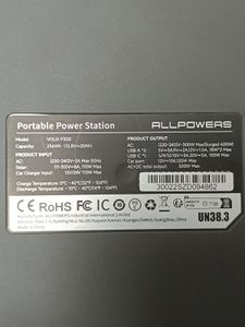 Б/в Зарядна станція Allpowers volix p300 01-200904748