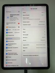 Б/в Планшет Apple ipad pro 11 2021 wi-fi 128gb 01-200916978