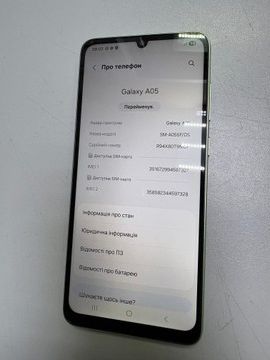 Б/в Мобільний телефон Samsung galaxy a05 01-200923940