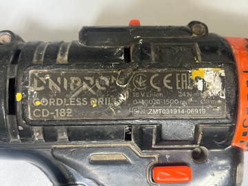 Б/в Шурупокрут Dnipro-M cd-182q 2акб 2ah зп 01-200931978