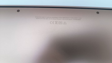 Б/в Ноутбук Apple macbook air 13" 2020 a2179 core i3 1,1ghz/ram8gb/ssd256gb/intel iris plus graphics 01-200938031