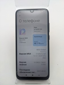 Б/в Мобільний телефон Xiaomi redmi note 7 6/64gb 01-200945288