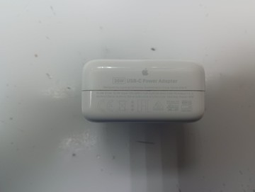 Б/в Мережевий зарядний пристрій Apple a2676 35w dual usb-c 01-200963414