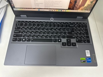 Б/в Ноутбук Lenovo 15/core i5-12600hx ddr4/16gb ddr4/hdd *відсутній/ssd 512 gb/geforce rtx3050 6gb 01-200968479