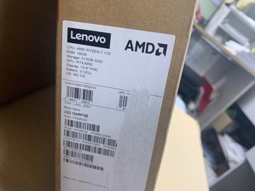 Б/в Ноутбук Lenovo loq 15arp10e 15/ ryzen 7 170/ ram16gb/ ssd512gb/ rtx 3050 6gb 01-200997273
