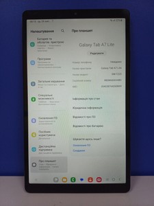 Б/в Планшет Samsung galaxy tab a7 lite lte 4/64gb 01-201043555