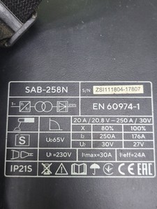 Б/в Зварювальний апарат Dnipro-M sab-258n 01-201057703