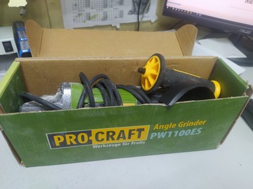 Б/у Угловая шлифмашина Procraft pw-1100 еs 01-201045239