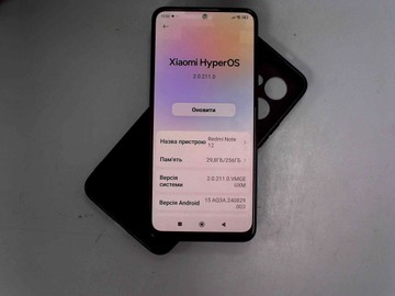 Б/в Мобільний телефон Xiaomi redmi note 12 8/256gb 01-201077614