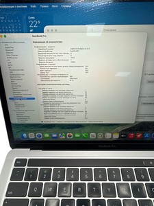 Б/в Ноутбук Apple macbook pro a2338 13.3"/ m2 8 cpu/ram8gb/ssd256gb/10 gpu/ retina touchbar 01-201094568