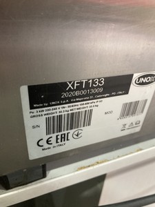 Б/в Конвекційна піч Unox xft 133 arianna 01-201105884