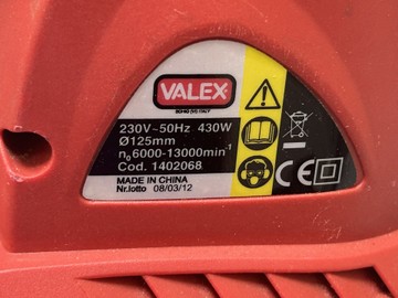 Б/в Шліфмашина вібро Valex lr125en 01-201137454