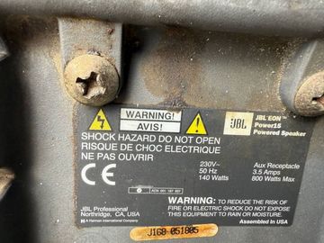 01-200548913: Jbl eon 15