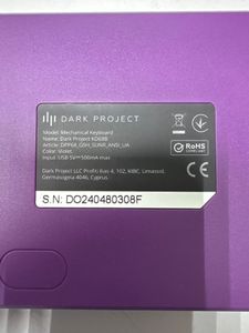 01-200784475: Dark Project kd68b / dp-kd-68b-907700-gmt