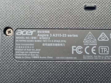 01-200790381: Acer 15/athlon 3050u ddr4/4gb ddr4/hdd *відсутній/ssd 128 gb/*інтегрована