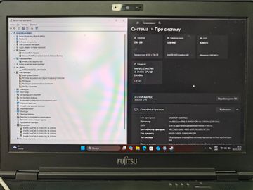 Б/в Ноутбук Fujitsu 12/core i3 8145u ddr4/8gb ddr4/hdd *відсутній/ssd 240 gb/*інтегрована 01-200803620