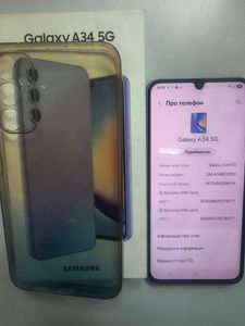 Б/в Мобільний телефон Samsung galaxy a34 5g sm-a346e 8/256gb 01-200876245