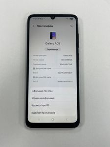 Б/в Мобільний телефон Samsung galaxy a05 4/128gb 01-200891886