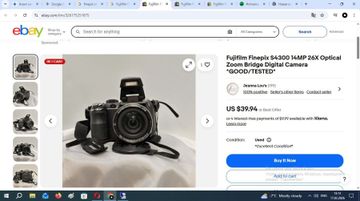 Б/в Фотоапарат Fujifilm finepix s4300 01-200902637