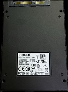 Б/в Ssd накопичувач Kingston a400 240 gb 01-200909085