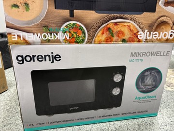 Б/в Мікрохвильова піч Gorenje mo17e1b 01-200933457