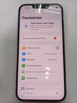 Б/в Мобільний телефон Apple iphone 14 128gb 01-200939146