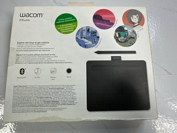 Б/в Планшет графічний Wacom intuos s bluetooth ctl-4100wl 01-200963587