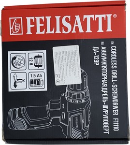 Б/у Шуруповерт Felisatti да-12эр/f11110 01-200895913