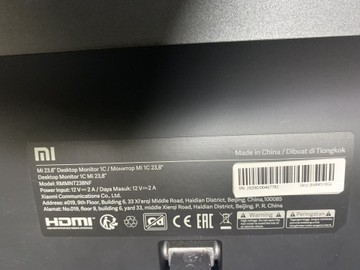 Б/в Монітор Xiaomi mi desktop monitor 1c / rmmnt238nf 01-201002619