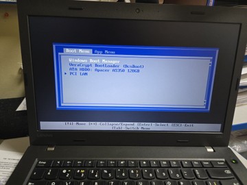 Б/в Ноутбук Lenovo core i3 6100u ddr3/8gb ddr3/hdd *відсутній/ssd 128 gb/*інтегрована 01-201003026