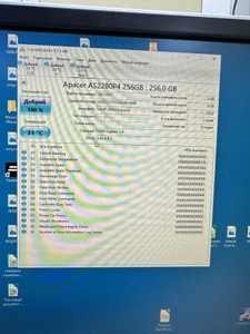 Б/в Ssd накопичувач Apacer as2280p4x 256 gb 01-201018058