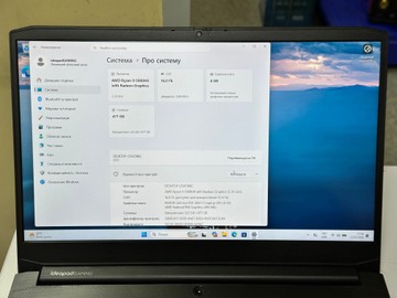 Б/у Ноутбук Lenovo 15/ryzen 9 5900hx ddr4/16gb ddr4/hdd *відсутній/ssd 500 gb/geforce rtx3050ti 4gb 01-201029929