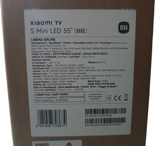 Б/в Телевізор Xiaomi tv s mini led 55 2025 01-201048253