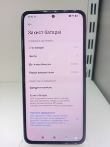 Б/в Мобільний телефон Xiaomi redmi note 14 6/128gb 01-201075601