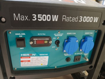 Б/у Генератор Heron 7,4hp 3,5kw 8896140 01-201070834