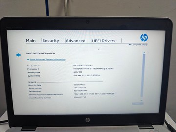 Б/в Ноутбук Hp 14/core i5 7200u ddr3/8gb ddr3/hdd *відсутній/ssd 256 gb/*інтегрована 01-201131943