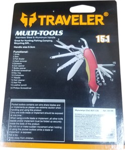 Б/в Мультитул Traveler 15in1 01-201090579