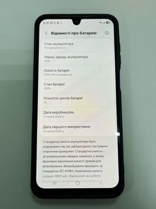 Б/в Мобільний телефон Samsung galaxy a17 4g 4/128gb 01-201138265