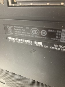 Б/в Ноутбук Dell 15/core i7 6820hq ddr3/16gb ddr3/hdd *відсутній/ssd 250 gb/quadro m2000m 4gb 01-201150010