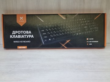 Б/в Клавіатура Vinga kb110bk 01-201114764