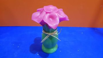 19-000001431: Китай лампа в виде цветка