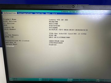 01-200637291: Lenovo 15/core i3-1315u ddr5/8gb ddr4/hdd *відсутній/ssd 128 gb/*інтегрована