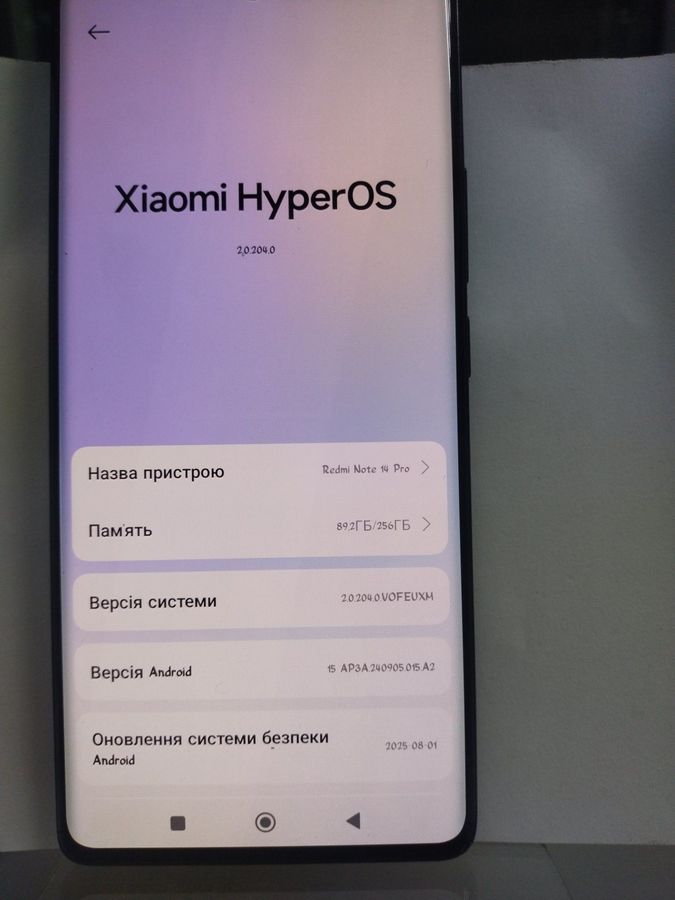 redmi note 14 pro 8/256gb