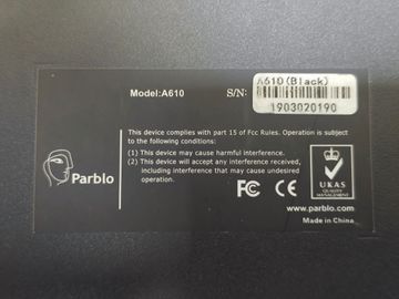 01-200778674: Parblo a610