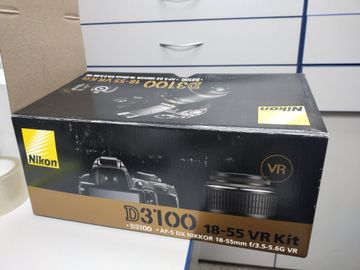 Б/в Фотоапарат Nikon d3100 kit / af-s nikkor 18-55mm f:3,5-5,6g vr dx 01-200789366